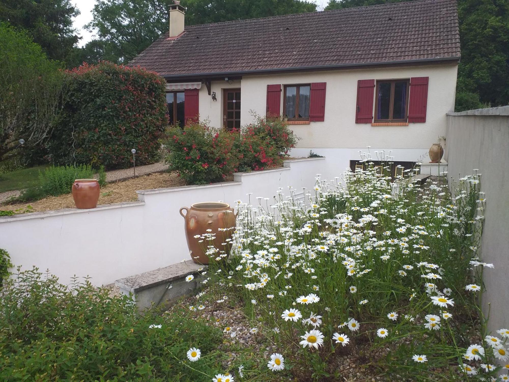 La Griotterie Villa Saint-Amand-en-Puisaye Bagian luar foto